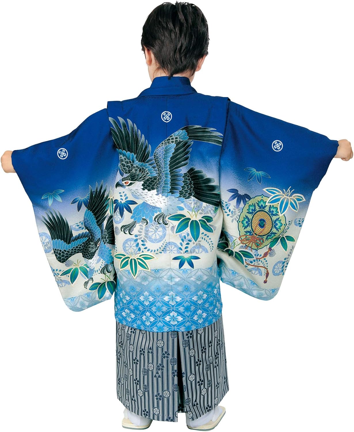 SALE　七五三　RYOKO KIKUCHI 5歳男児着物　ワイン　紋柄　新品 SALE 七五三 RYOKO KIKUCHI 5歳男児着物 ワイン 紋柄 新品