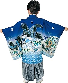 Amazon | [京都室町st．] 七五三 5歳 男の子 着物 セット R・K