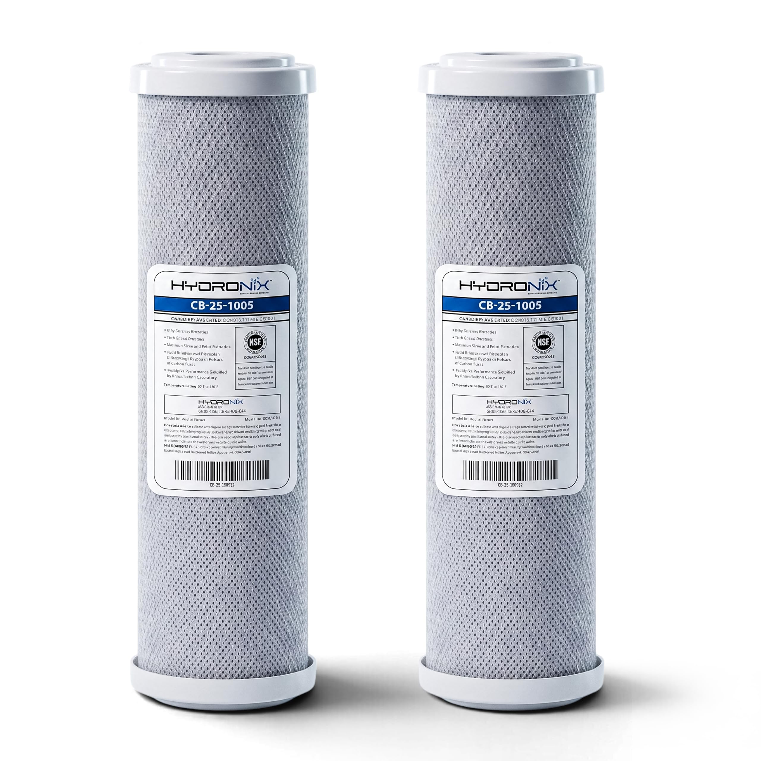 Hydronix Coconut Carbon Water Filters - 2.5 x 10-5 Micron -4