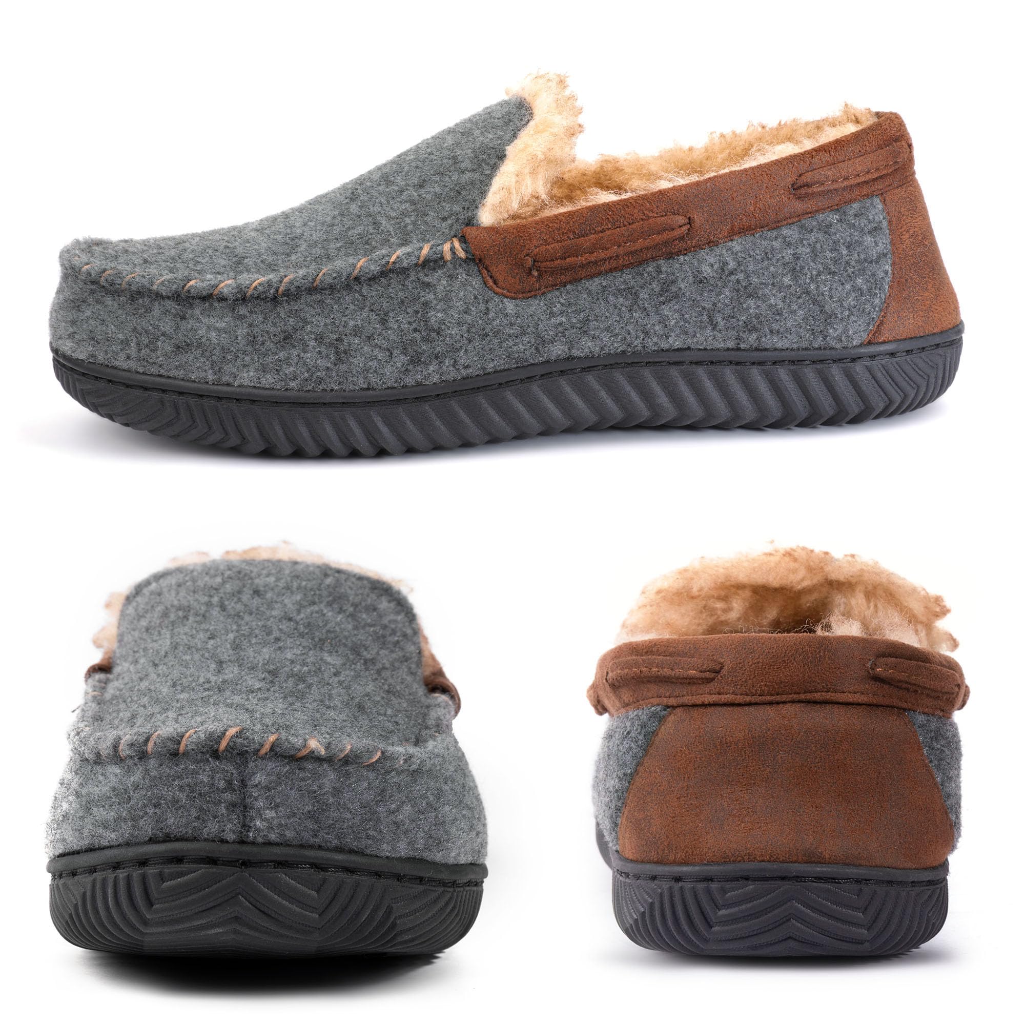 RockDove Pantofole Uomo Hearthfire in Memory Foam Moc