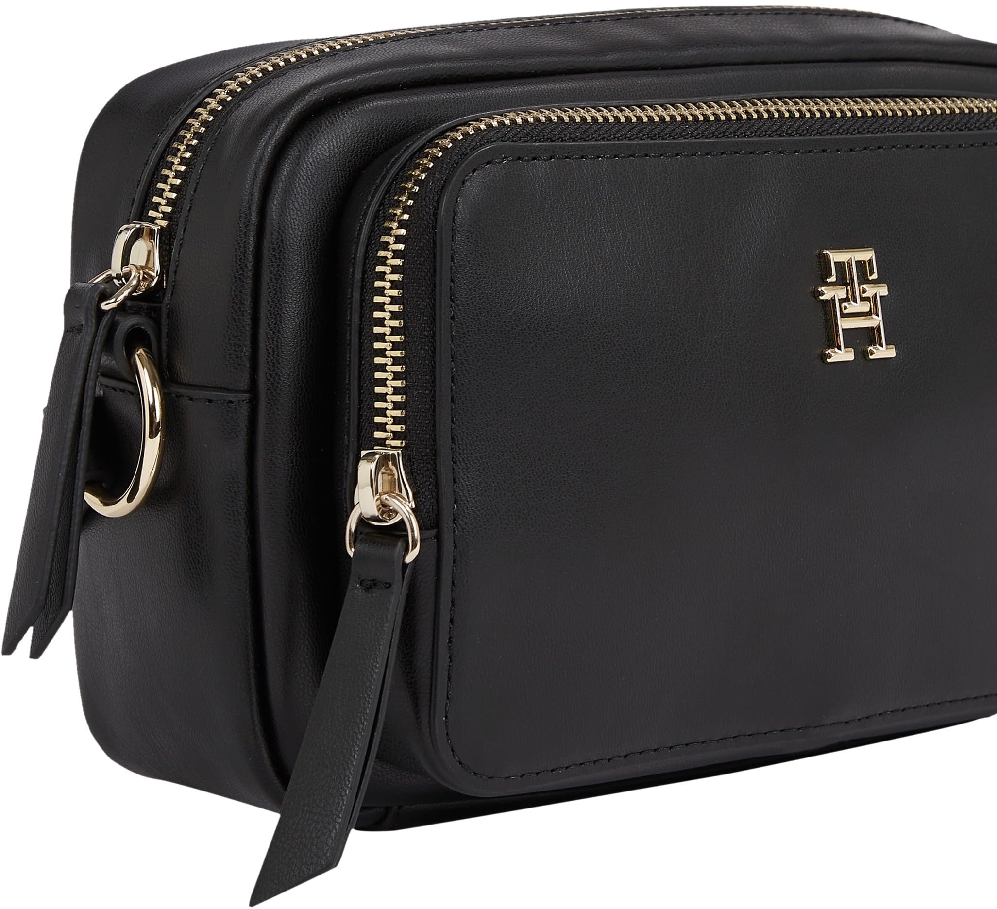 Tommy Hilfiger Donna Borsa a Tracolla Soft Utility Camera Bag Piccola, Nero (Black), Taglia Unica