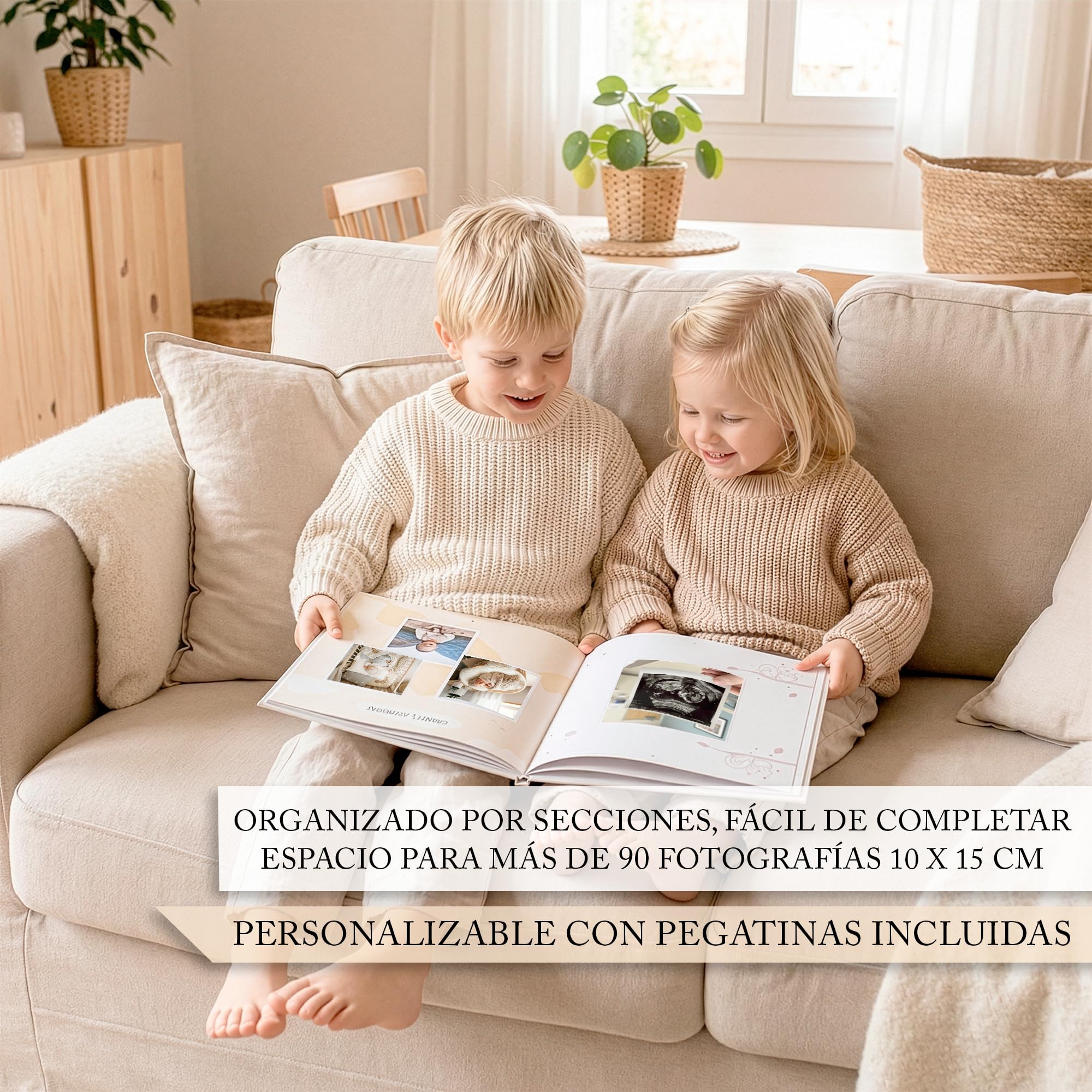Baby photo album | Save the first ultrasound, points weight, height | Do not forget anything from pregnancy to 5 years | Ideal gift for parents and newborns | 98 p 160 g. — view 4