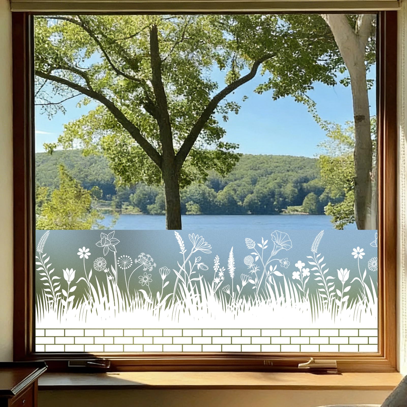 dktie Fensterfolie selbsthaftend Blickdicht 02