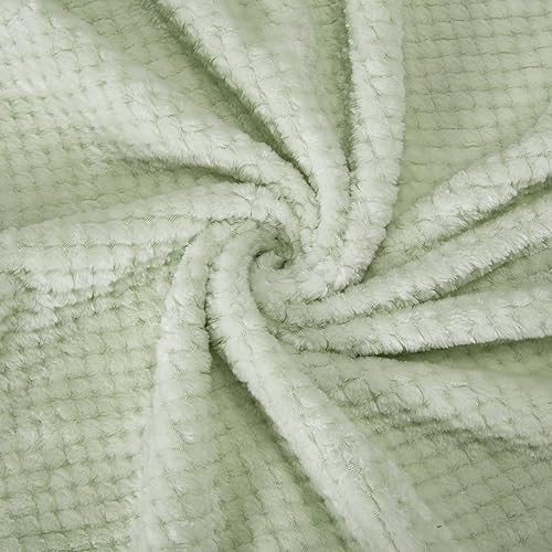 Miniatura 269 de Manta o manta mullida para bebé niña o niño, suave cálido y acogedor polar coral para bebé, bebé o recién nacido, manta de recepción para cuna, Blue