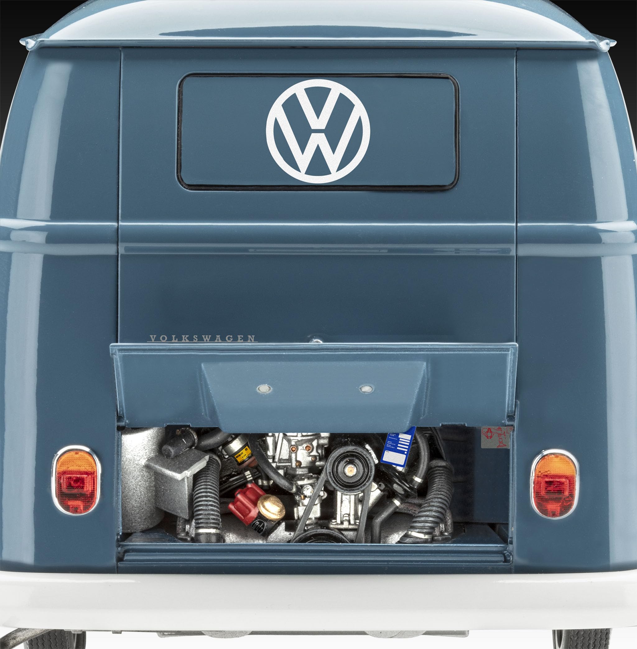 Amazon | ドイツレベル 1/16 75' VW T1 パネルバン プラモデル 07742