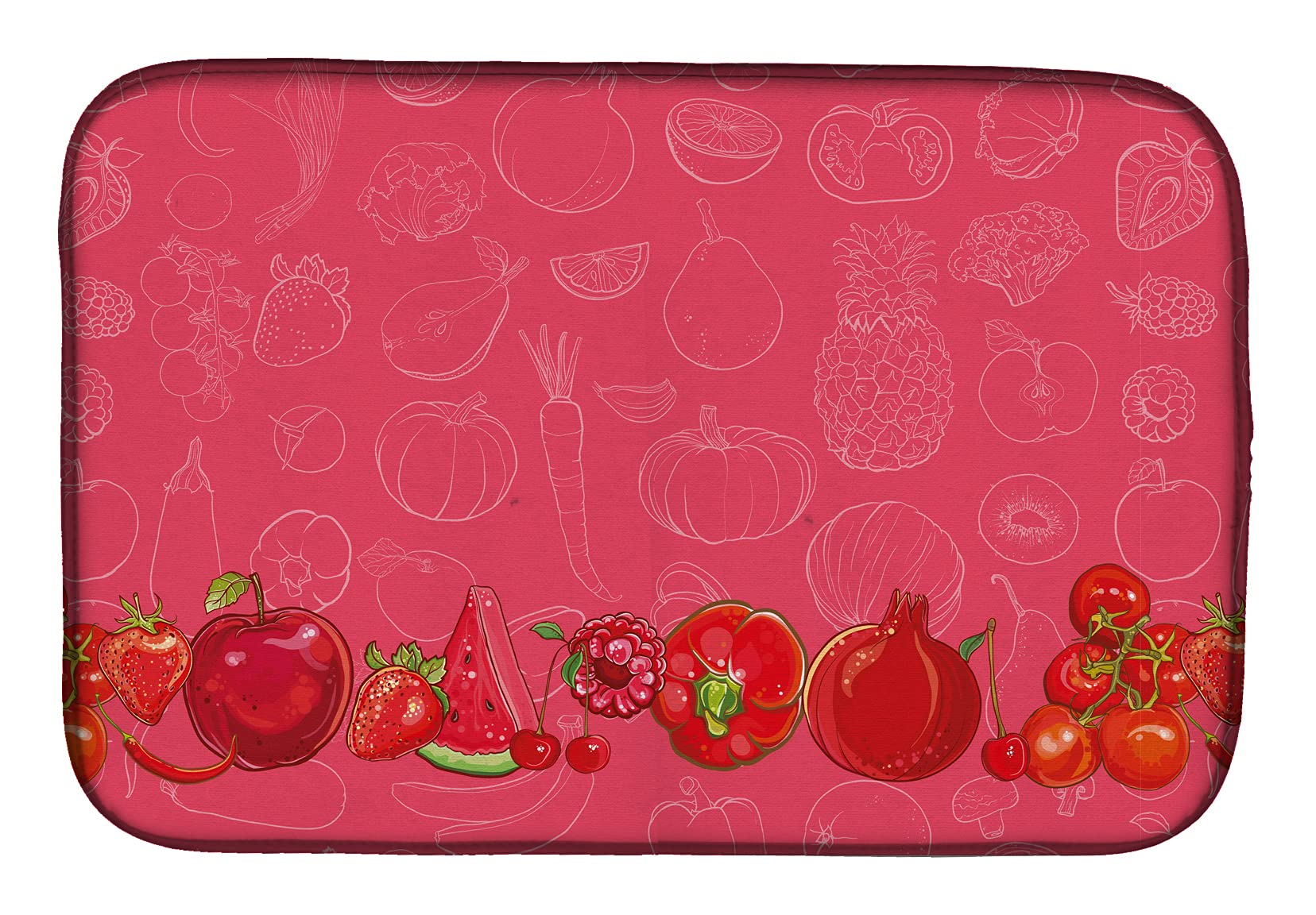 Caroline's Treasures PTW2063DDM Trouble In The Quilt Room Tapete De