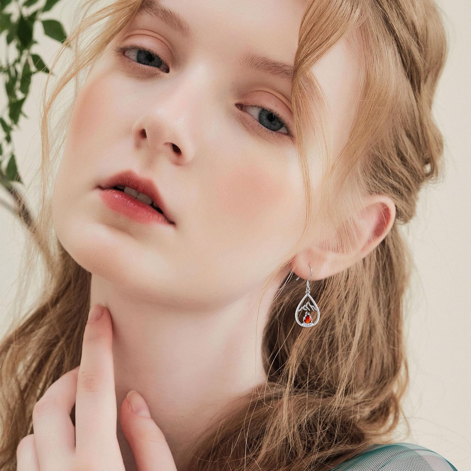 Camping Earrings 925 Sterling Silver Bonfire Earrings for Women Fire Earrings for Women Camping Gifts for Outdoor Lovers - Image 2