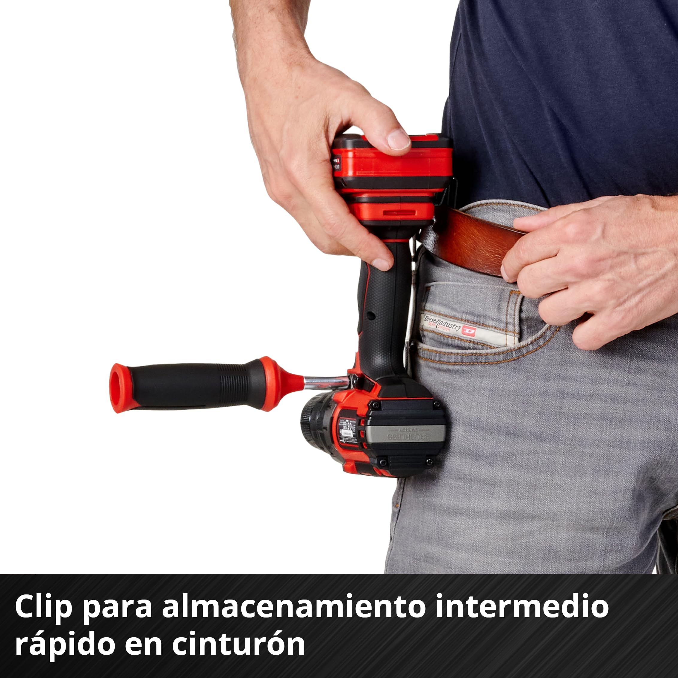 Einhell Profesional Taladro percutor con batería TP-CD 18/60 Li-i BL-Solo Power X-Change (18V, motor sin escobillas, 60 Nm, nº de impactos 32.000 rpm, sin batería)