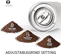 Vista 4 de TIMEMORE Chestnut C3S Pro - Molinillo de café manual, molinillo de café de rebaba cónica de acero inoxidable S2C, molinillo de café de mano