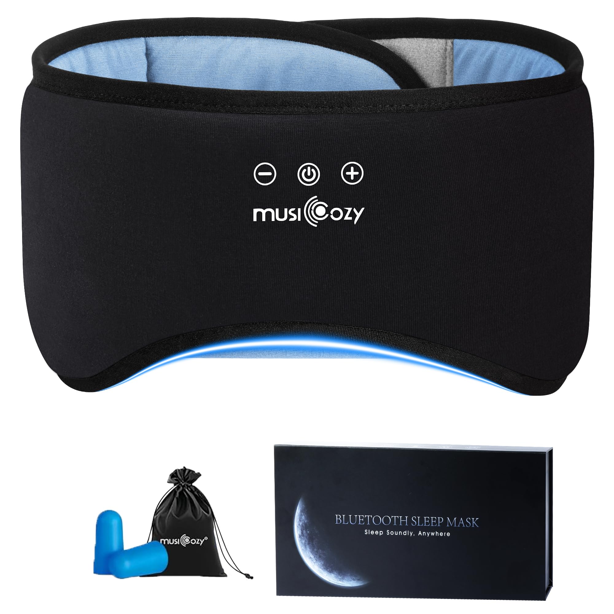 Photo 1 of MUSICOZY Bluetooth Headphones Wireless for Men Women