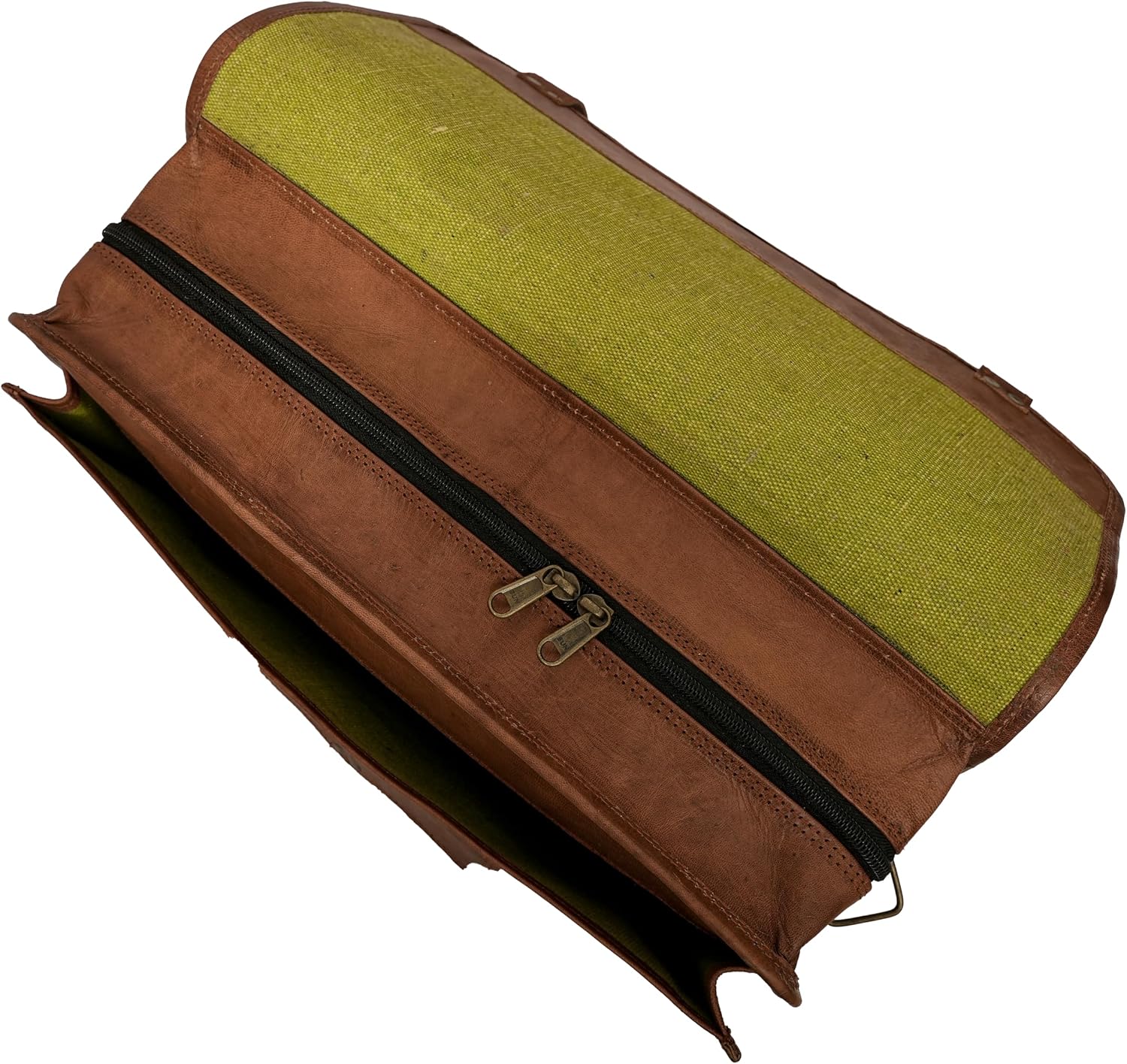 Vintage Leather briefcase 17 inch Laptop Messenger Bag For Men & Women Best Satchel Office Bag