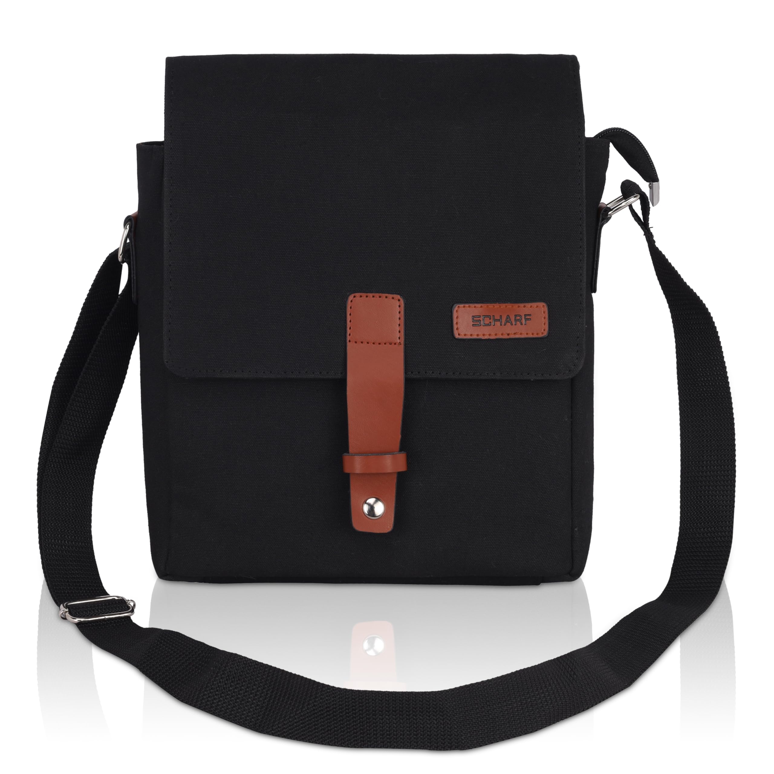 scharf Stylish Canvas Side Bag - Made in India | Durable, Practical, and Trendy Design | Unisex Daily Companion-picture-18