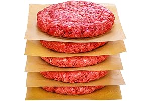 Hiware 6" x 6" Unbleached Parchment Paper Squares for Easy Food Prep