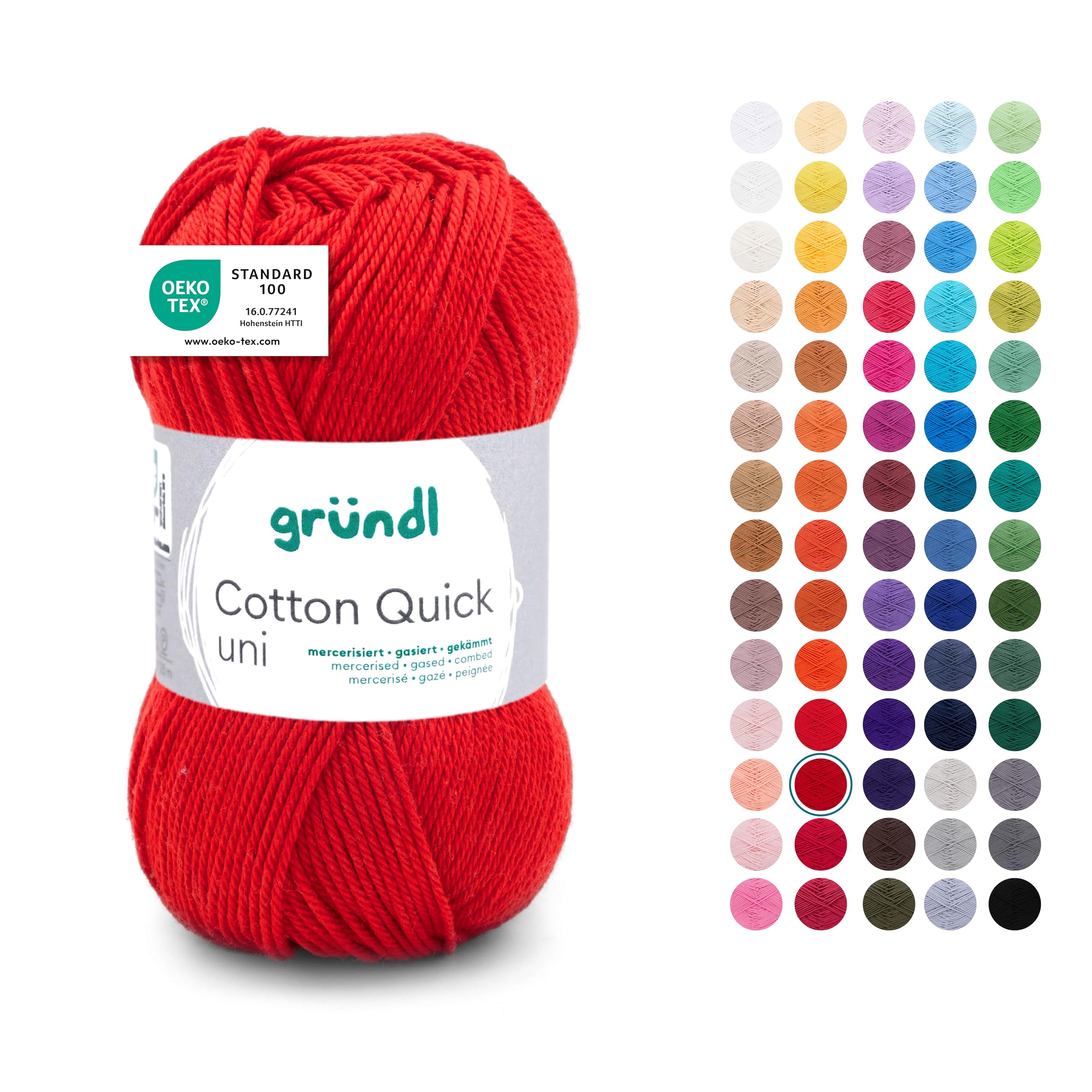 Gründl Cherry Grundle Cotton Quick Uni- 50G