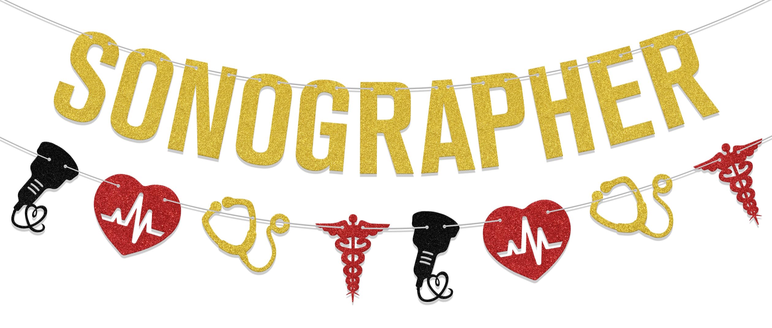 Sonographer Banner, Ultrasound Tech Graduation Party Decorations, Future Sonographer Graduation Party Supplies, Diagnostic Medical Sonography Degree