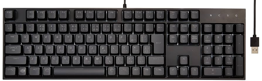 Cooler Master MasterKeys Lite 日本語配列キーボード Cooler Masterから、RGBバックライト搭載 日本語配列キーボード