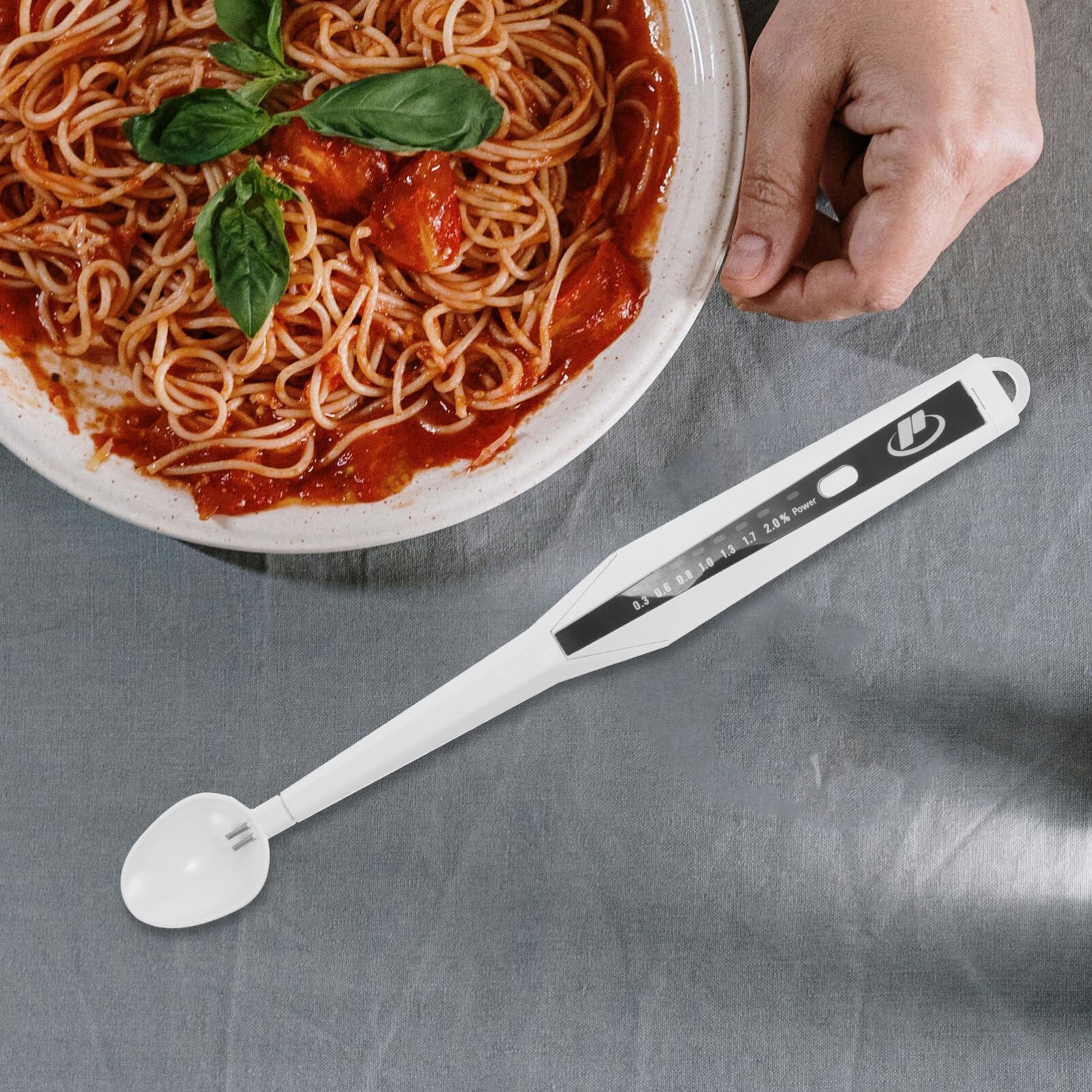 Tester Di Salinità Portatile Con Display Digitale Misuratore Di Concentrazione Sale Per Liquidi E Alimenti in Cucina Strumento Preciso Per Controllo Salinità
