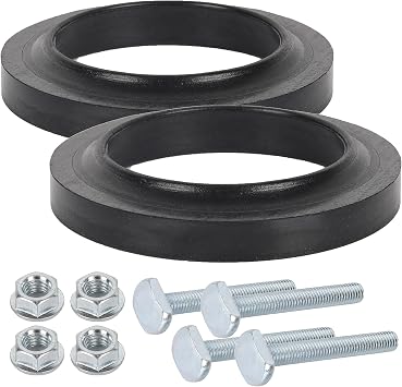 2-Pack 33239 Closet Flange Seals Replacement Compatible with Thetford Aqua Magic V & Bravura RV Toilets, Part# 02125 Compatible RV Camper Toilet Flange Seal Fits Standard 3" Camper Waste Hole