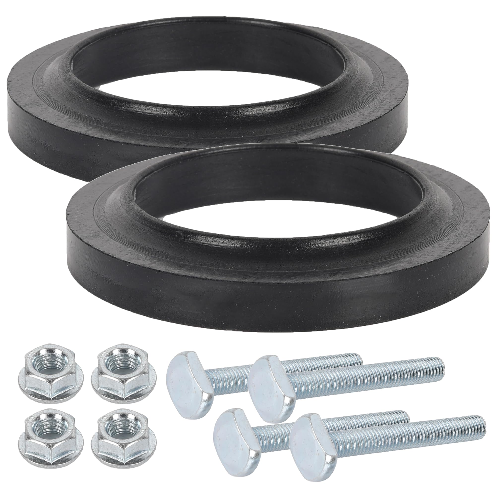 2-Pack 33239 Closet Flange Seals Replacement Compatible with Thetford Aqua Magic V & Bravura RV Toilets, (Part# 02125 Compatible) RV Camper Toilet Flange Seal Fits Standard 3" Camper Waste Hole