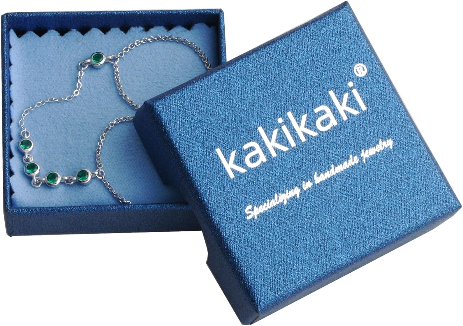 925 Sterling Silver Finger Ring Bracelet Hand Chain for Women, Slave Bracelets 7" to 9" Adjustable - Image 7