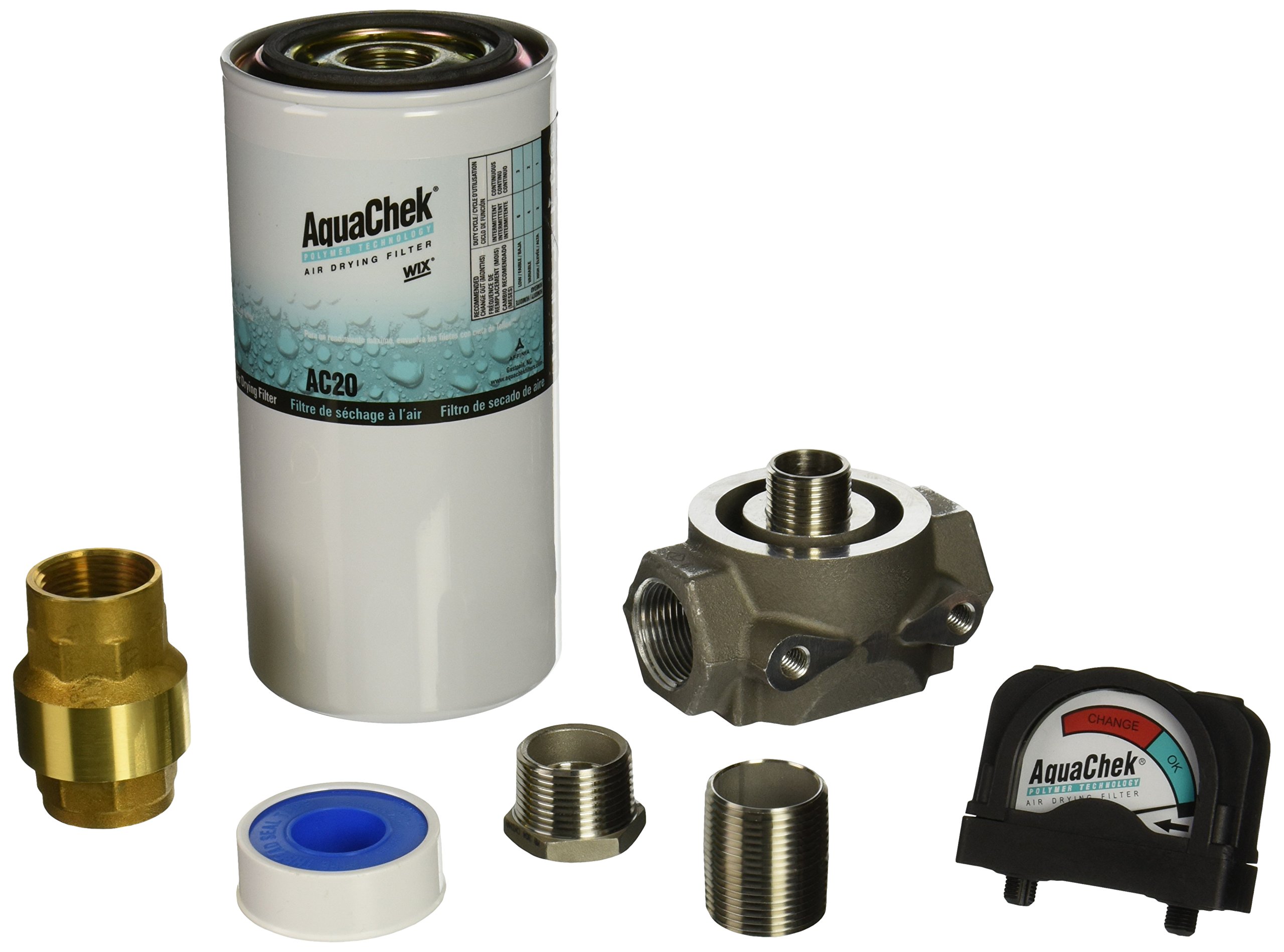 WIX Filtros - ACKG25 Kit de eliminación de agua resistente, paquete de 1