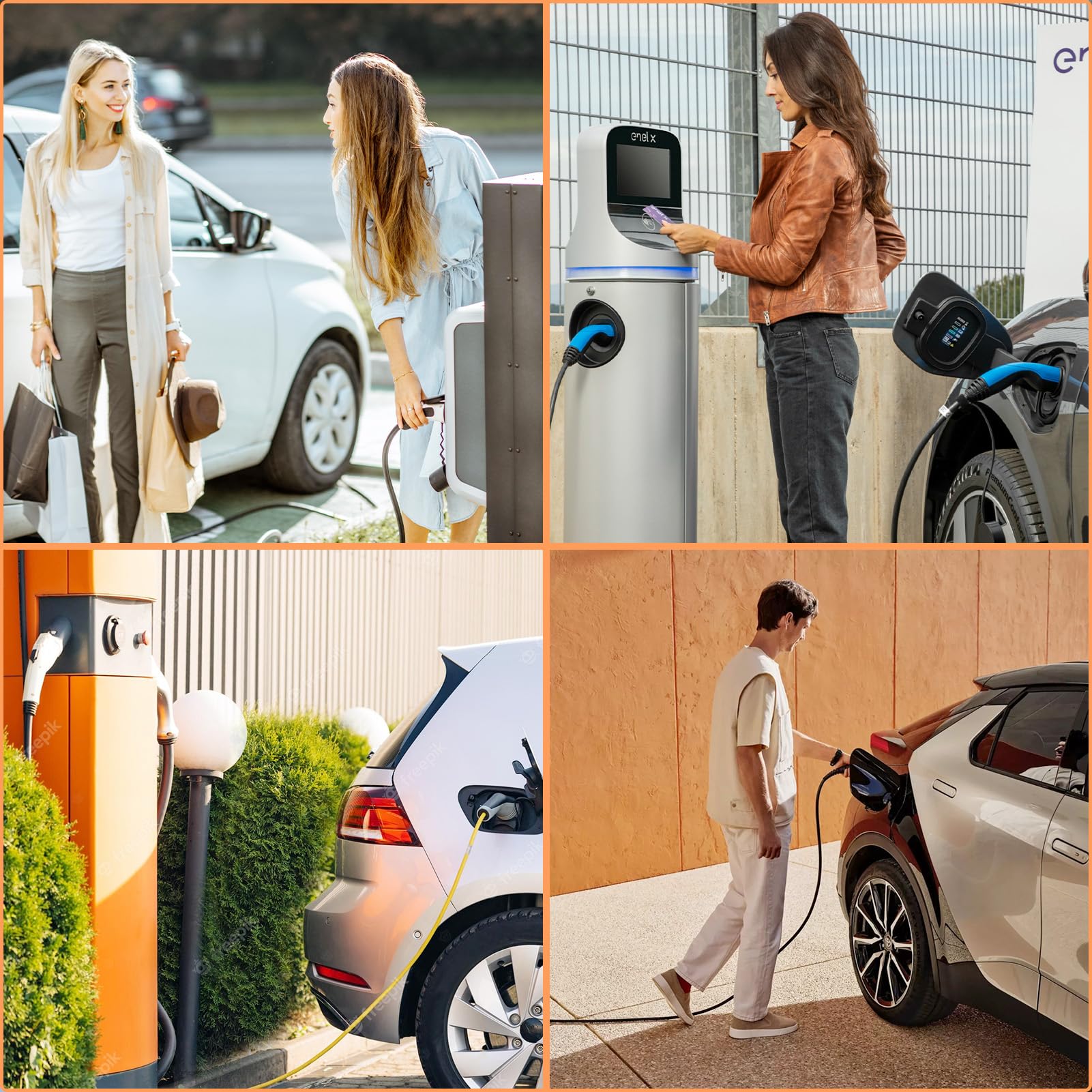 Cable de Carga Coche Electrico Tipo 2, 11kW | 16A | Trifásico | 5M, Cable de Carga EV Tipo 2, Cable de Carga para Vehículos Eléctricos e Híbridos Enchufables de Tipo 2 a Tipo 2, con Bolsa