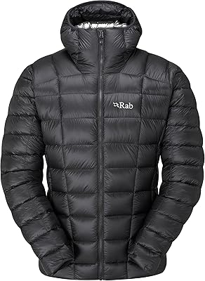 Rab Men’s Mythic G Down Jacket Lightweight Insulated Coat for Hiking, Skiing, Mountaineering