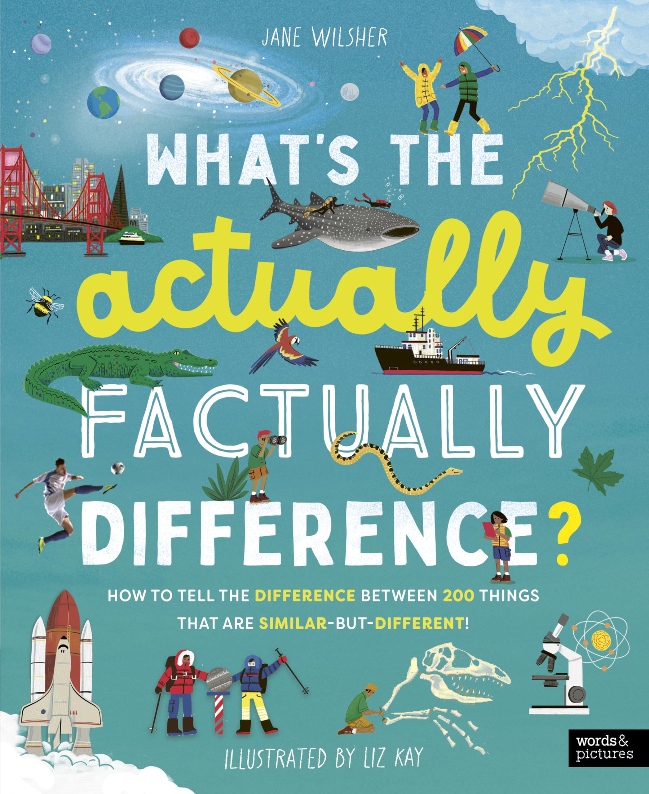 What's the Actually Factually Difference?: How to tell the difference between over 150 things that are similar but different!