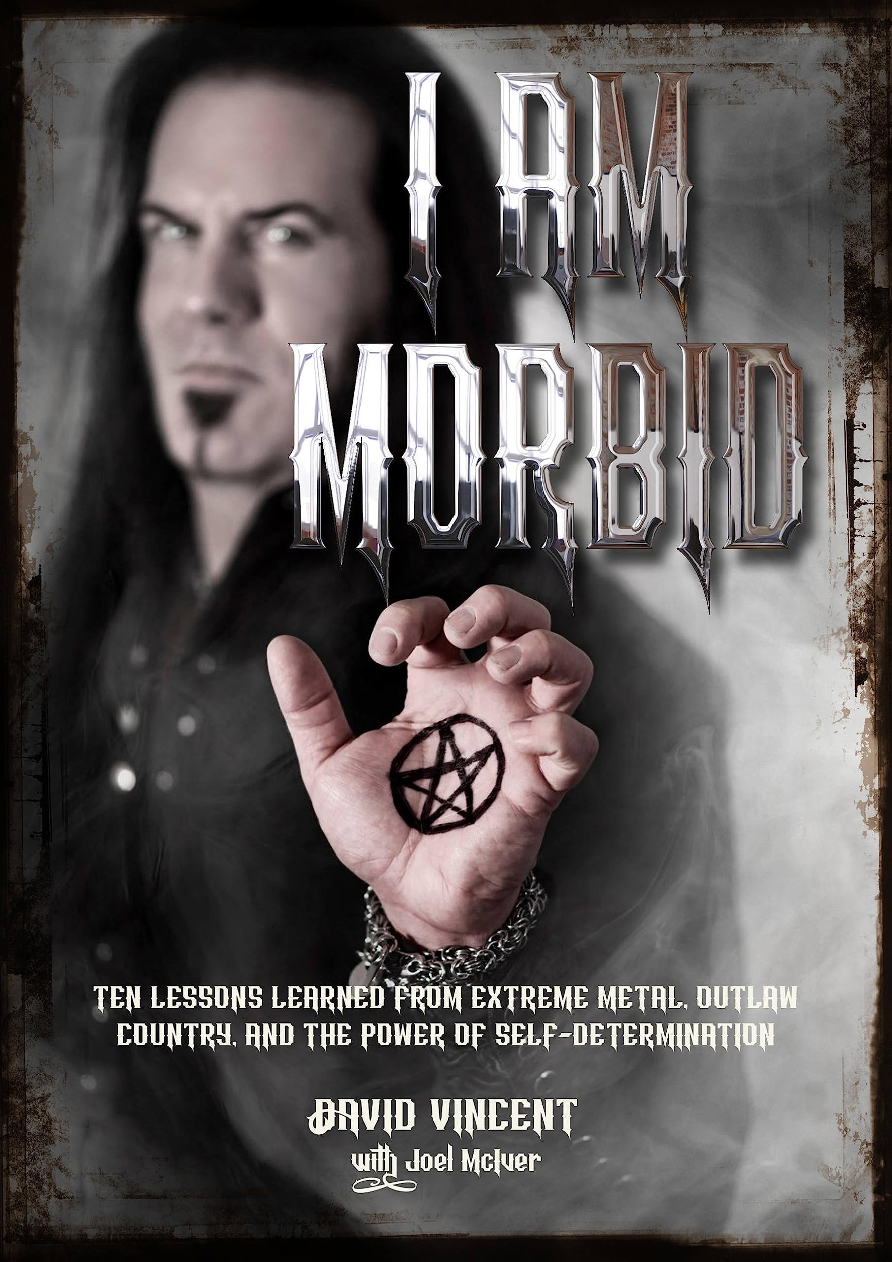 I Am Morbid  signed Autographed by David Vincent Ltd numbered Book  MORBID ANGEL