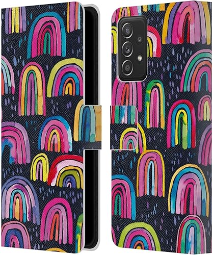 Miniatura 9 de Head Case Designs Officially Licensed Ninola Lush Garden Summer Patterns Leather Book Wallet Case Cover Compatible with Samsung Galaxy A53 5G (2022)