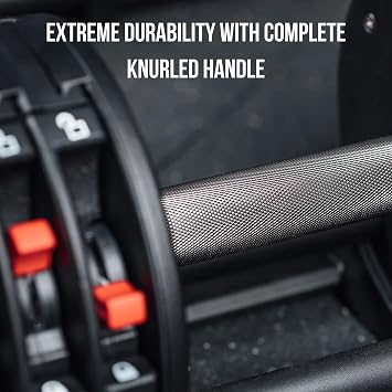Rep Fitness Quickdraw Adjustable Dumbbells, Multiple weight ranges available including: 5-30, 5-40,5-50 and 5-60 lbs