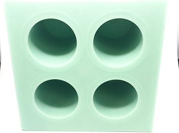 Pen Kit Mall Hobby-CAST Green 4 Cavity Bottle Stopper Silicone Casting Mold