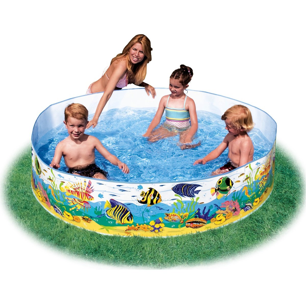Intex Underwater Fun Swimming Pool- 6 Feet,Multi-picture-17