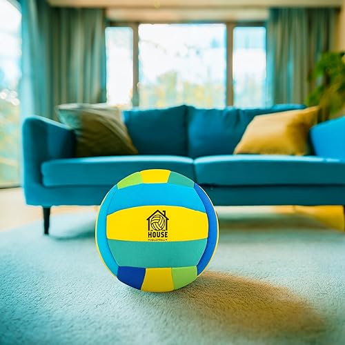 Miniatura 5 de in The House - Pelota de voleibol suave para interiores para niños y niñas (a partir de 3 años), sensación realista, pelota de entrenamiento para