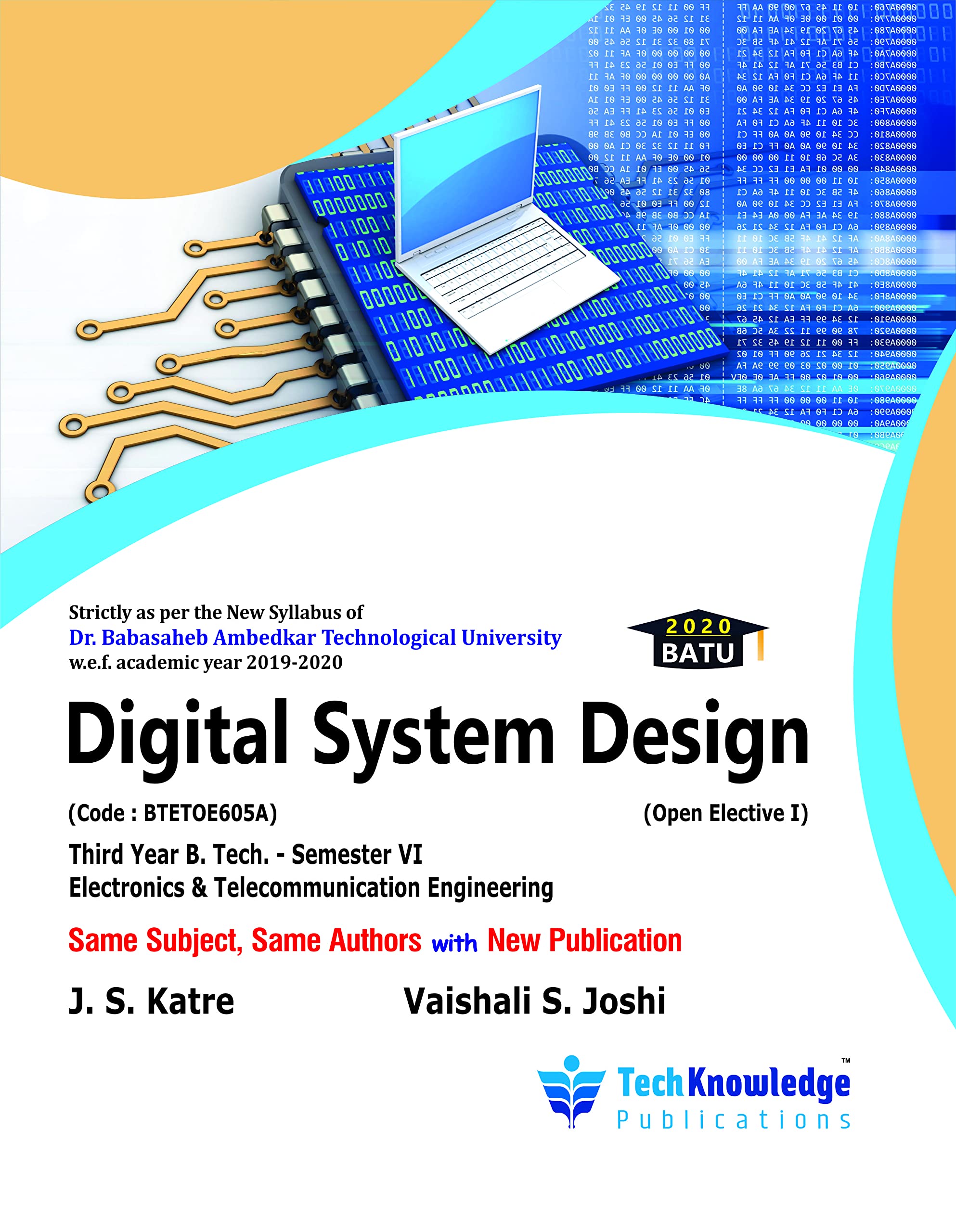 Digital System Design For BATU Electronics and Telecommunication Engineering Sem 6