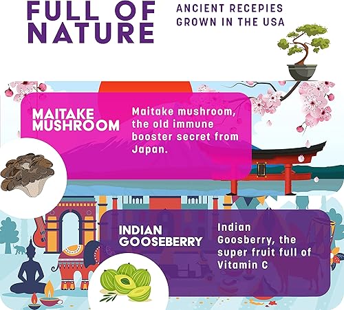 Miniatura 5 de GreenPeach Apoyo inmunológico líquido para niños - Jarabe orgánico de saúco con vitamina C, D, E y zinc  Refuerzo inmunológico para niños pequeños y