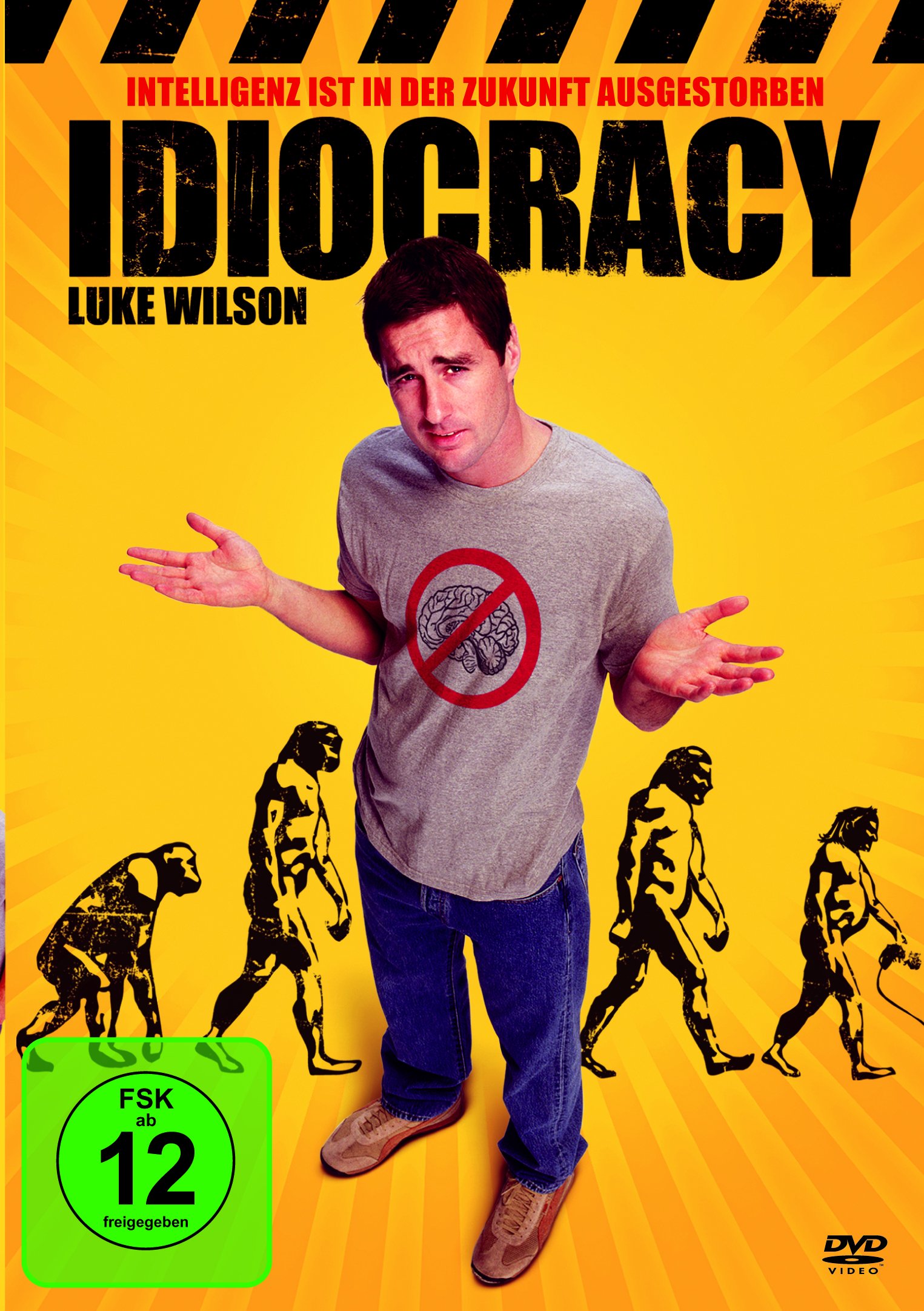 Idiocracy, 1 DVD, deutsche u. englische Version,1 DVD-Video: Intelligenz ist in der Zukunft ausgestorben. USA.USA