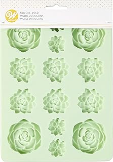 Succulents Silicone Candy Mold by Wilton