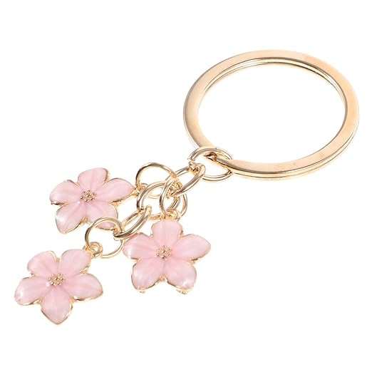 Holibanna Keychain Flower Keyring Backpack Pendant Bag Charm