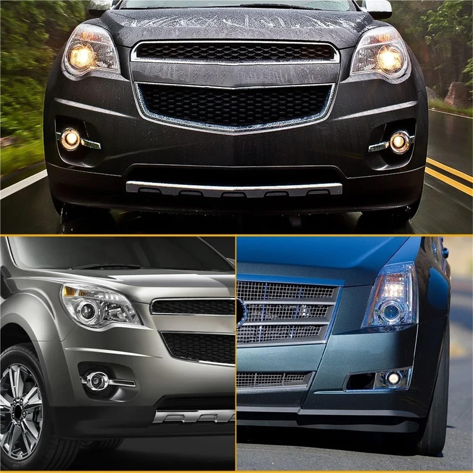 Auto Fendinebbia Anteriore Per Chevy Per Equinox Per HHR Per Impala 1 Paio Di Fari Fendinebbia Paraurti Anteriore Auto Lente Bianca Accessori Auto 12V