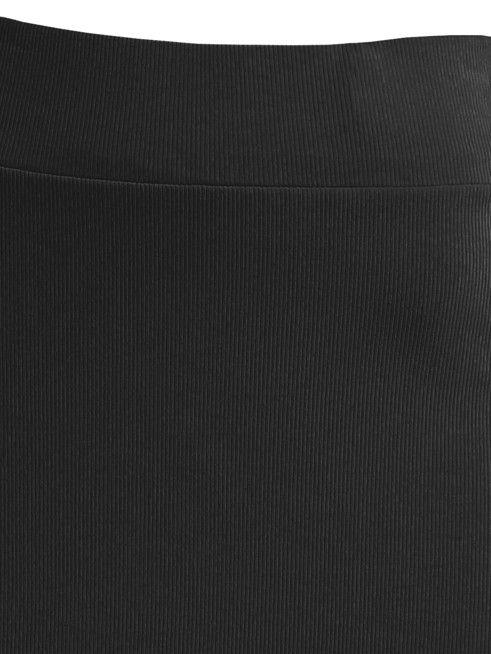 Mujeres Cómodo Engrosar A Línea Cintura Alta Maxi Falda Elegante Elástico Punto Larga Faldas