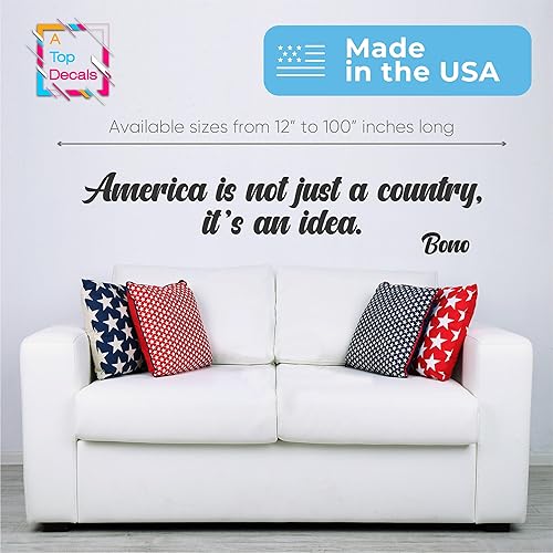 Miniatura 2 de Calcomanía de pared con citas inspiradoras  Calcomanía de vinilo personalizada para pared  Cita motivacional de decoración para el hogar y la