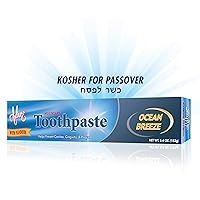 Vista 1 de Adwe Laboratories Pasta de dientes Kosher Flúor Ocean Breeze - 6.4 OZ.