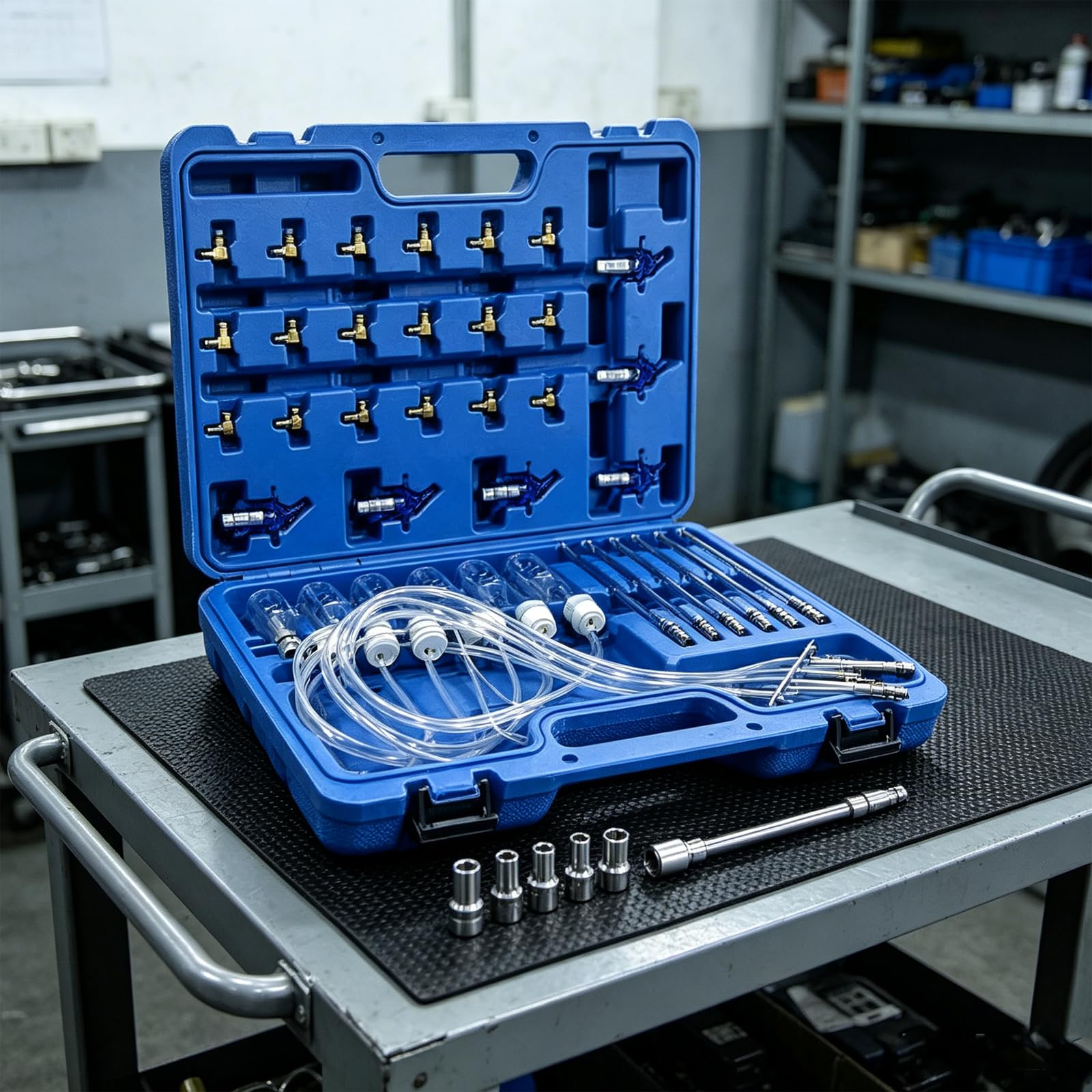 Tester per ritorno degli iniettori multicilindrici con
