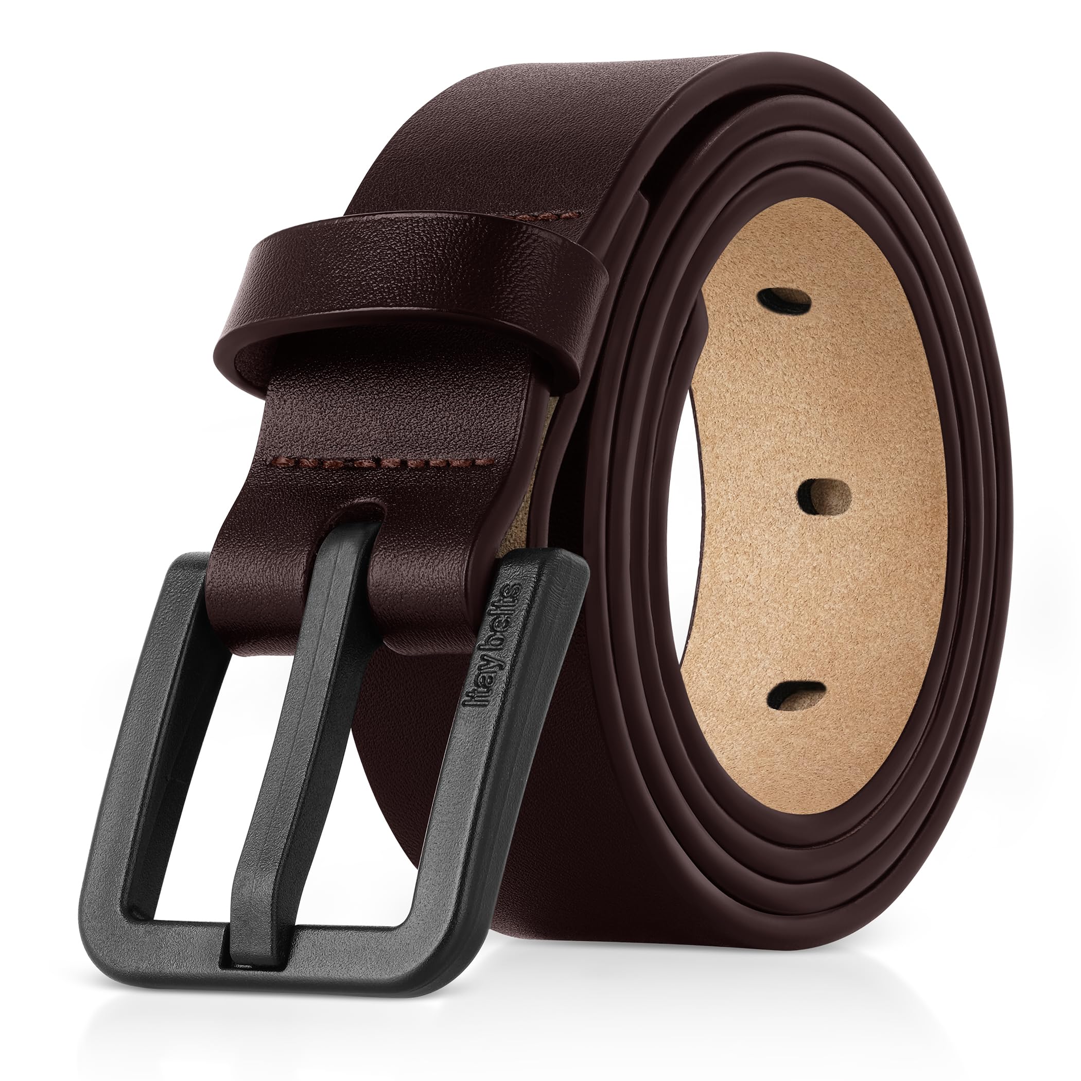 Full Grain Leather TSA Belt