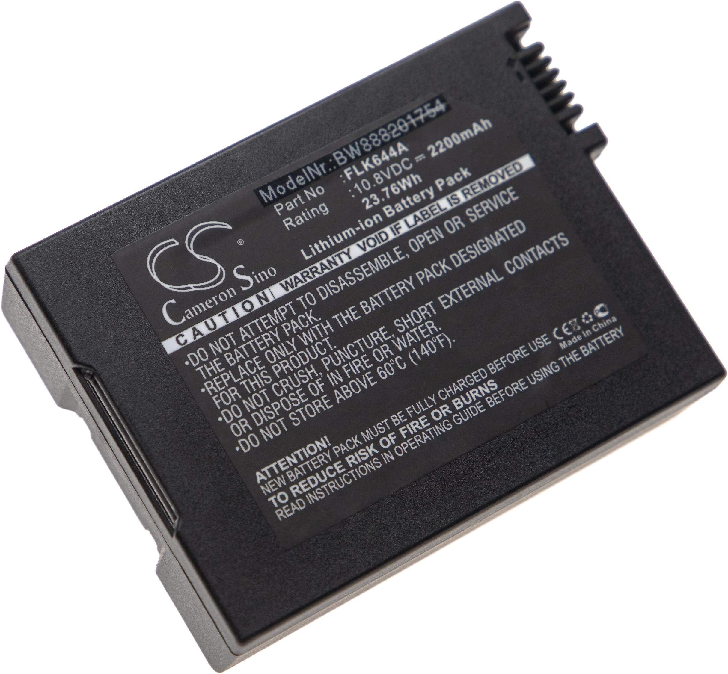 vhbwBattery Replacement for Foxlink FLK644A for Mobile Router Modem Hotspots (2200mAh, 10.8V, Li-Ion)
