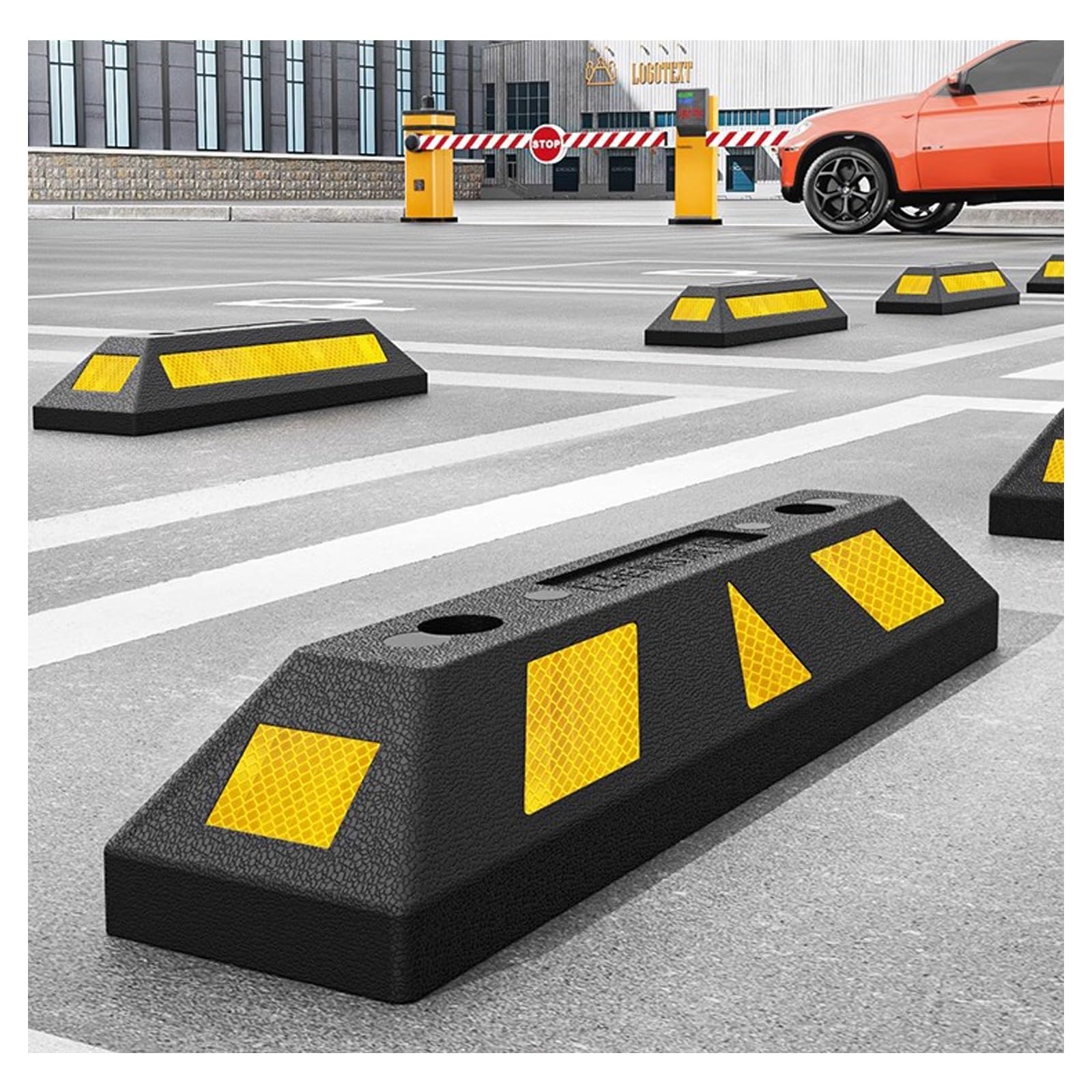 Car Parking Stopper Heavy Duty Rubber | Shopee Philippines - View #4