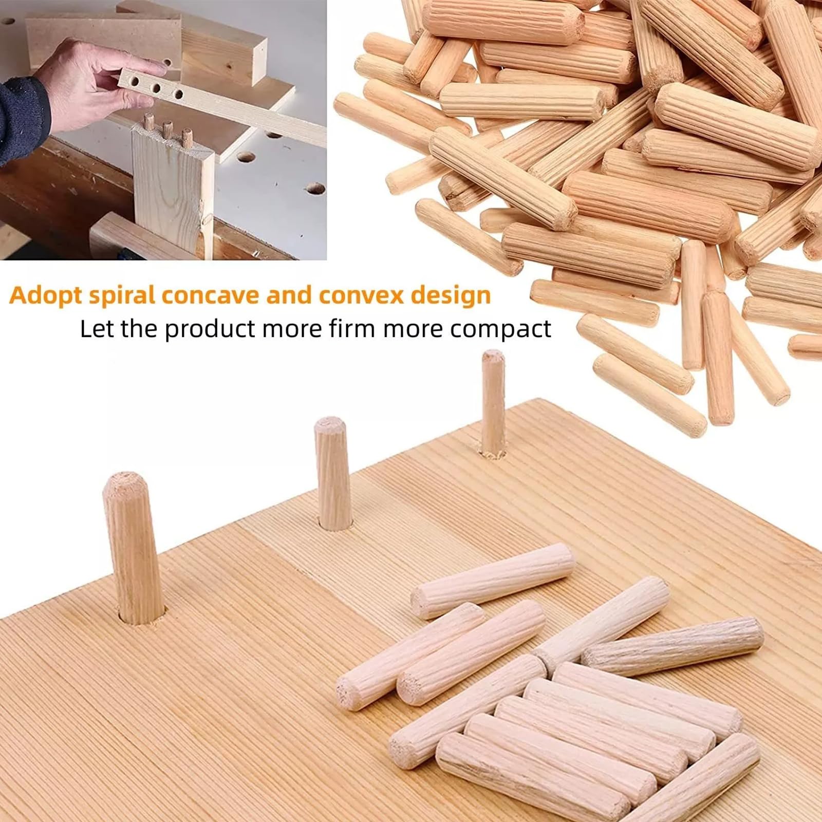 5 Aste Tondello In Legno Di Pino Liscio – 9 Mm X 30 Cm, Ideali Per Fai Da Te, Modellismo, Torte E Artigianato