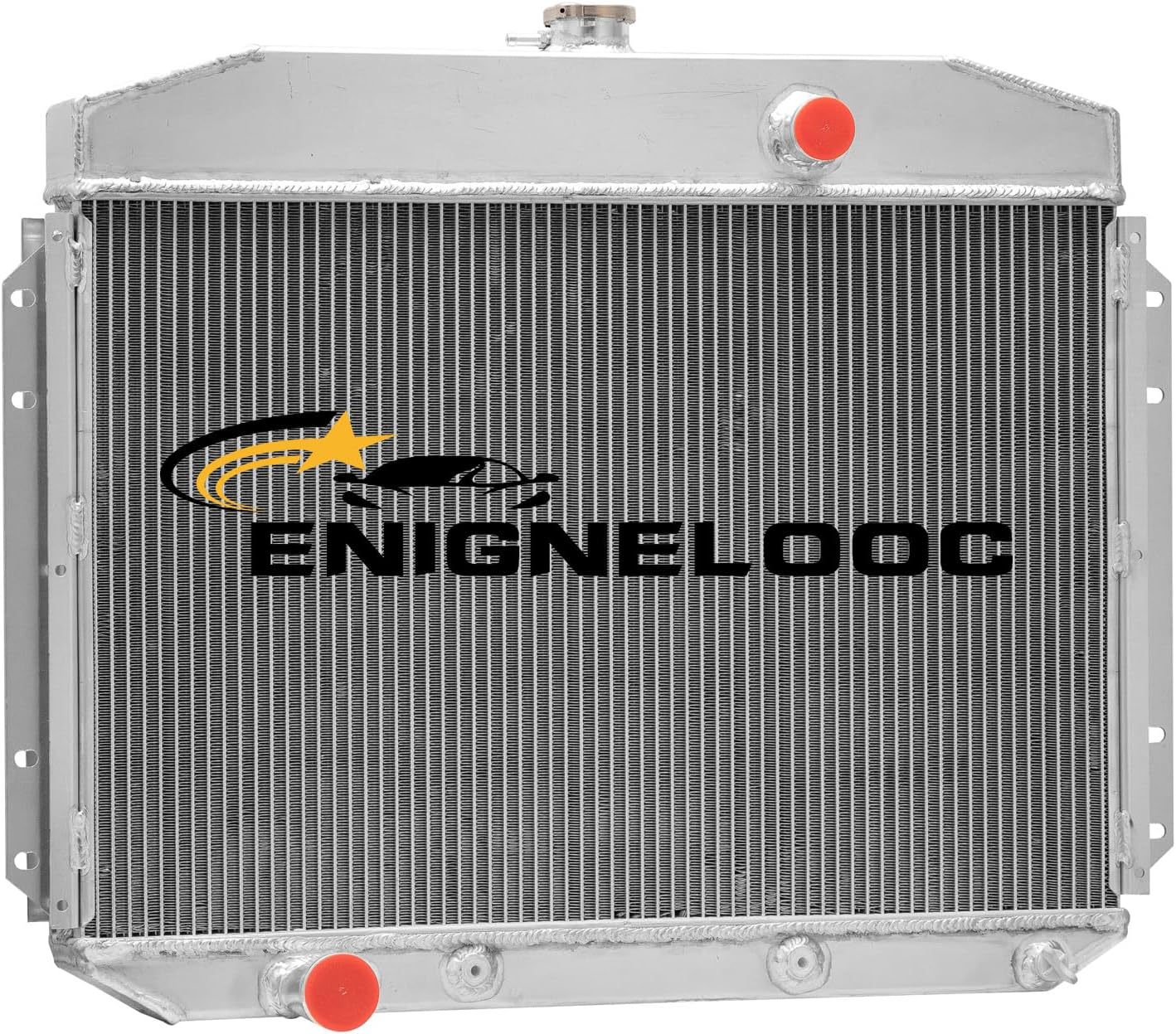 4 Row Core Aluminum Radiator For 1961 1962 1963 1964 Ford F100 F250 F350 Pickup Truck V8 CC8164 Radiador Automotive Replacement Cooling Radiators 61 62 63 64