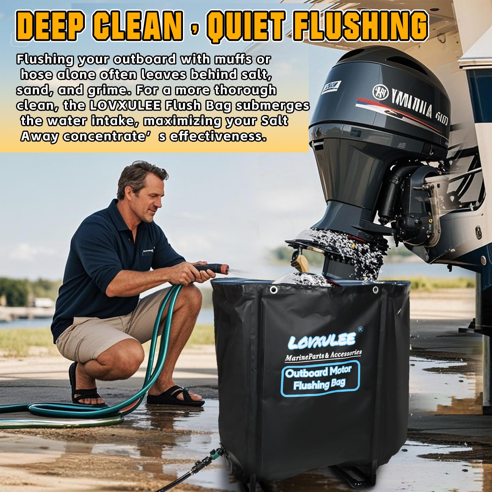 In The Swim Drain Flusher Cloth 1-Inch to 2-Inch WS006